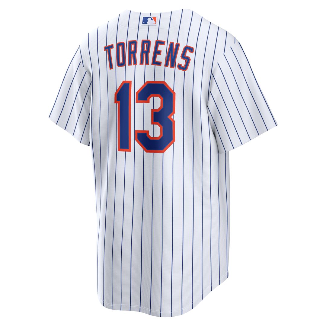 New York Mets Luis Torrens Home Replica Jersey | White