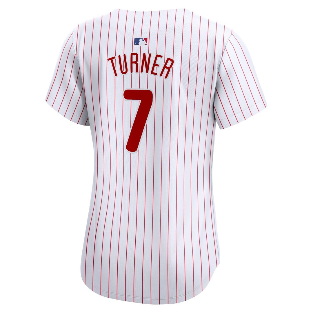 Philadelphia Phillies Trea Turner Women's Home Limited Jersey | White