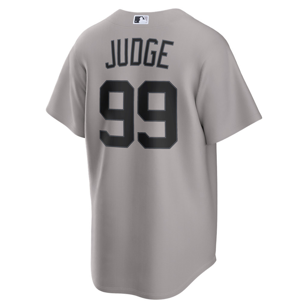 New York Yankees Aaron Judge Road Replica Jersey | Gray