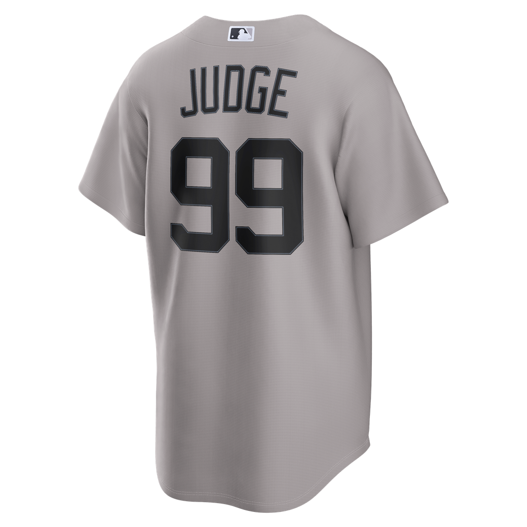 New York Yankees Aaron Judge Road Replica Jersey | Gray