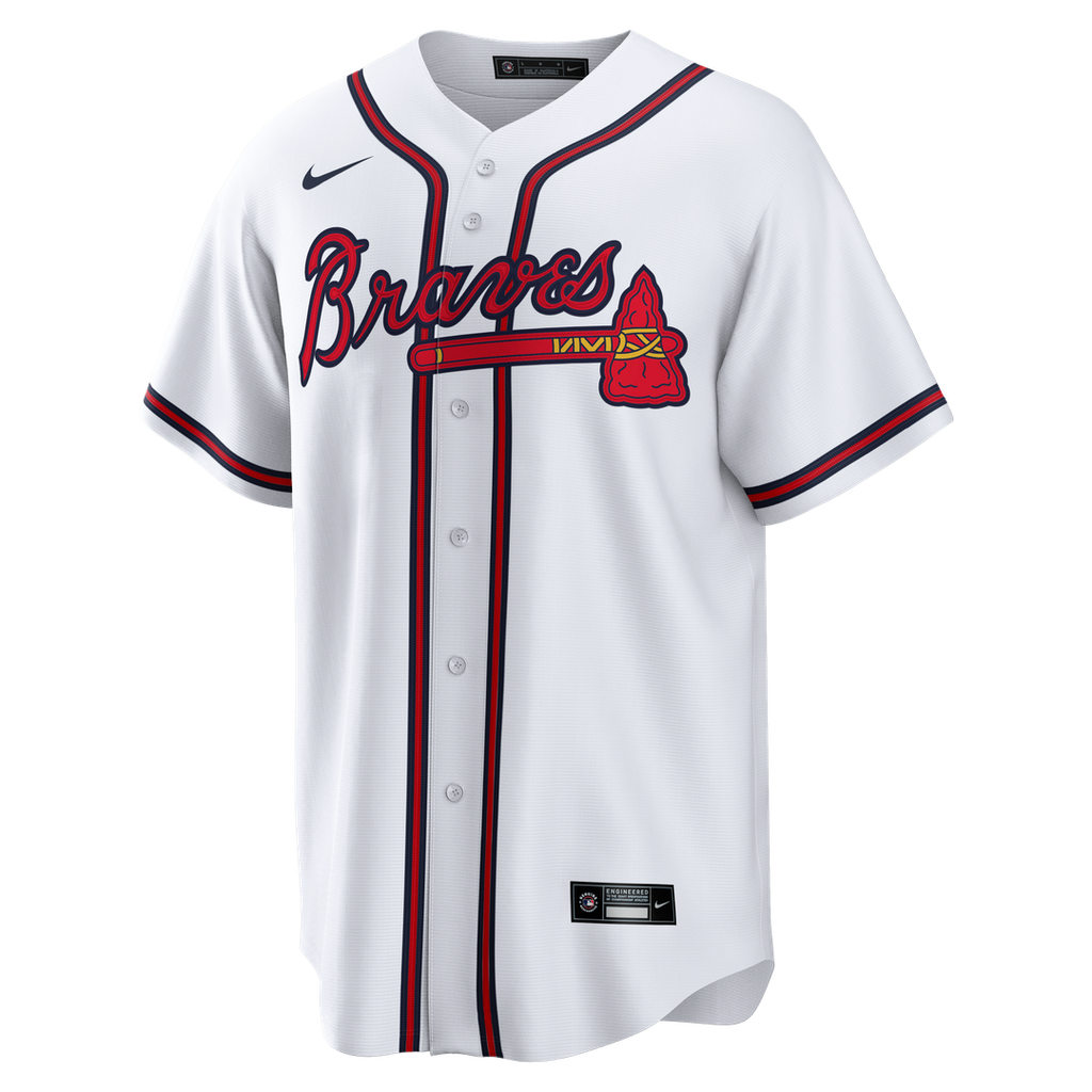 Atlanta Braves Ryan Klesko Home Retired Replica Jersey | White