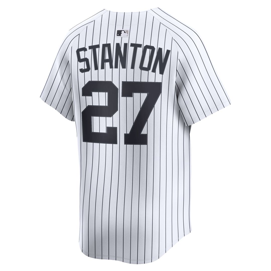 New York Yankees Giancarlo Stanton Road Limited Jersey | Gray