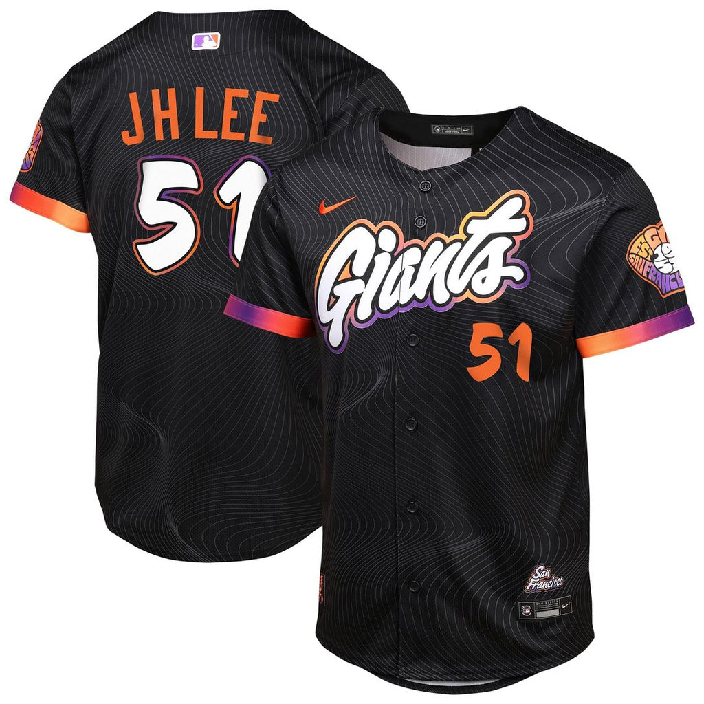 San Francisco Giants Jung Hoo Lee Youth 2025 City Connect Limited Jersey | Anthracite