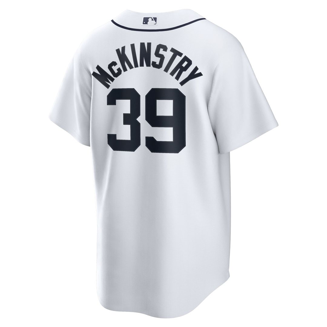 Detroit Tigers Zach McKinstry Home Replica Jersey | White