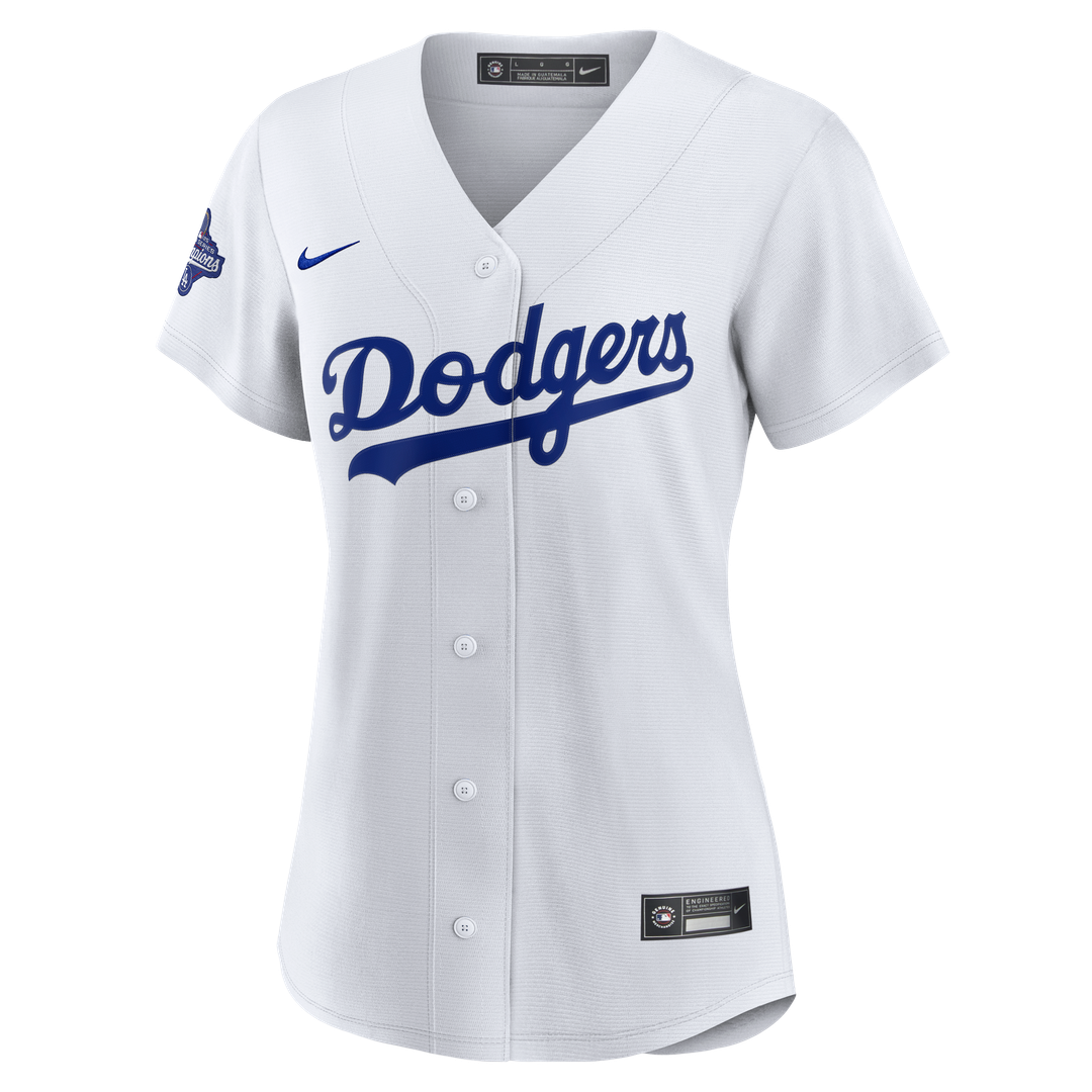 Los Angeles Dodgers Shohei Ohtani Women's 2025 World Series Champions Home Replica Jersey | White
