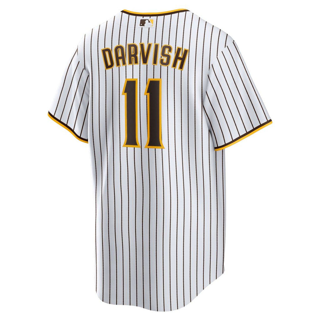 San Diego Padres Yu Darvish Home Replica Jersey | White
