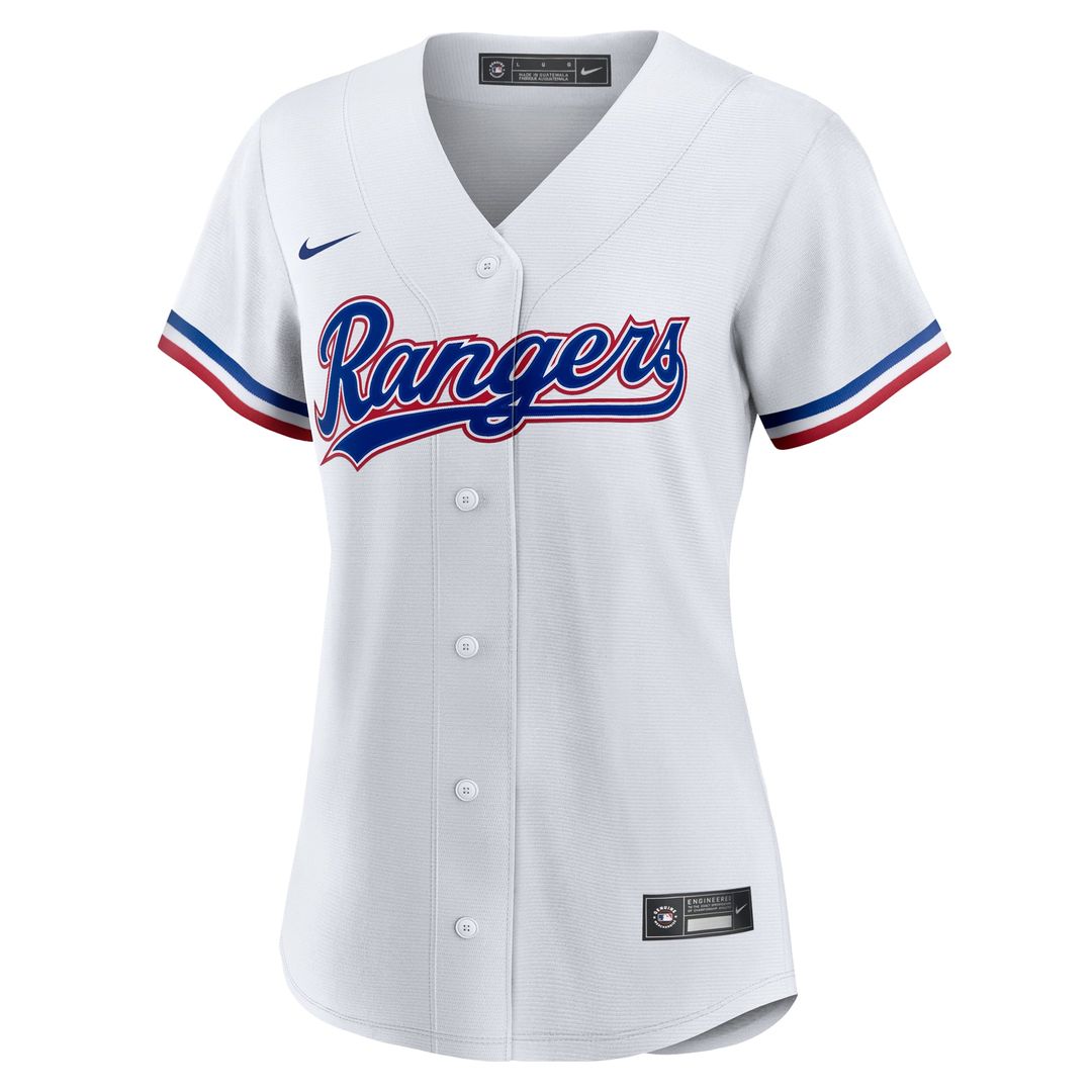 Texas Rangers Nathan Eovaldi Women's Home Replica Jersey | White