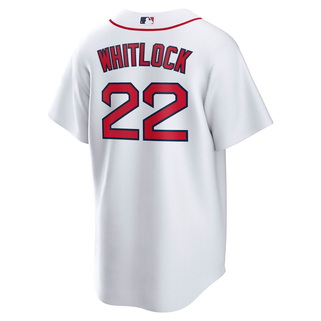 Boston Red Sox Garrett Whitlock Home Replica Jersey | White