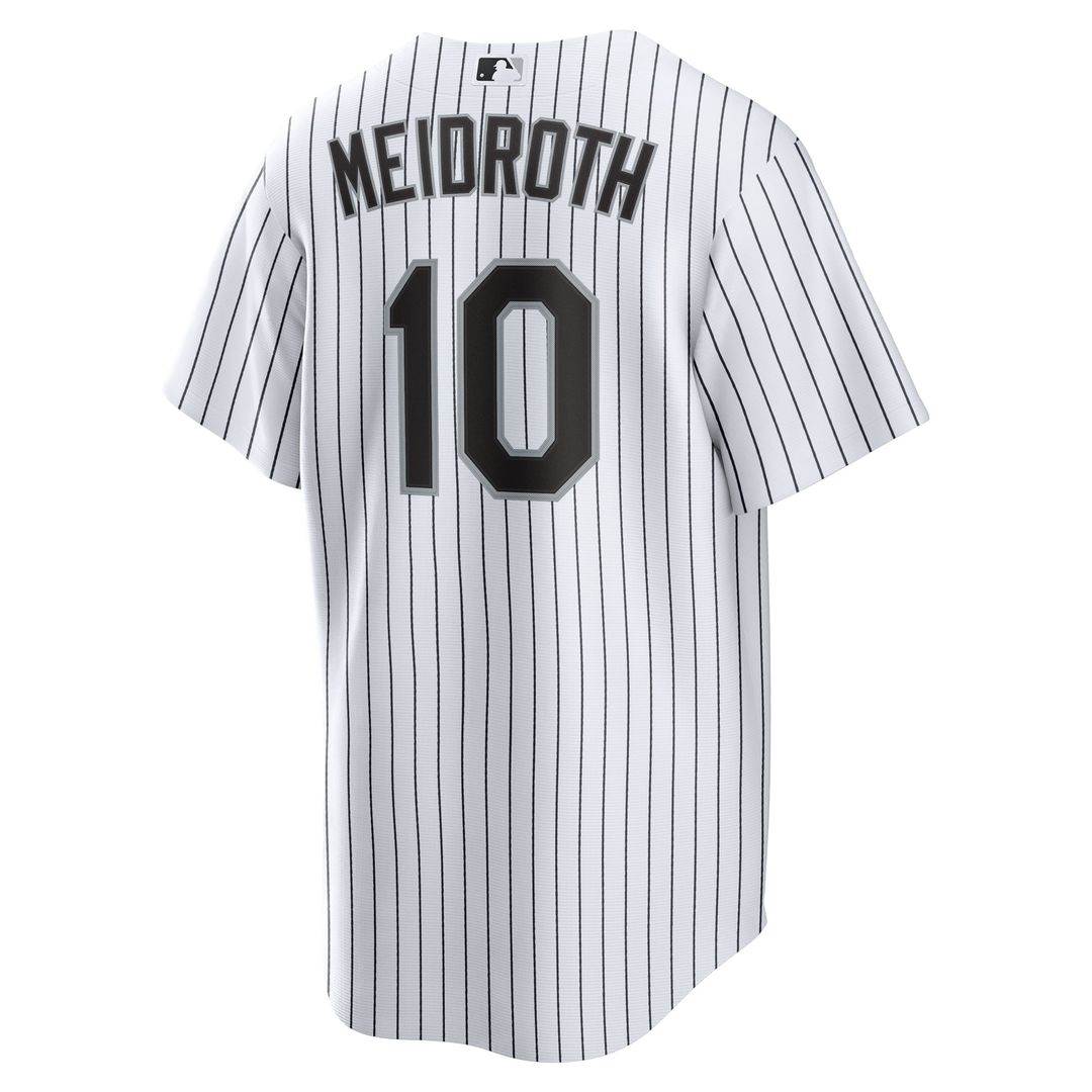 Chicago White Sox Chase Meidroth Home Replica Jersey | White
