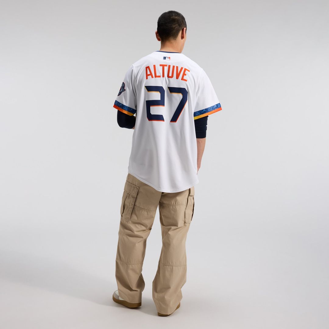 Houston Astros Jose Altuve 2025 City Connect Limited Jersey | White