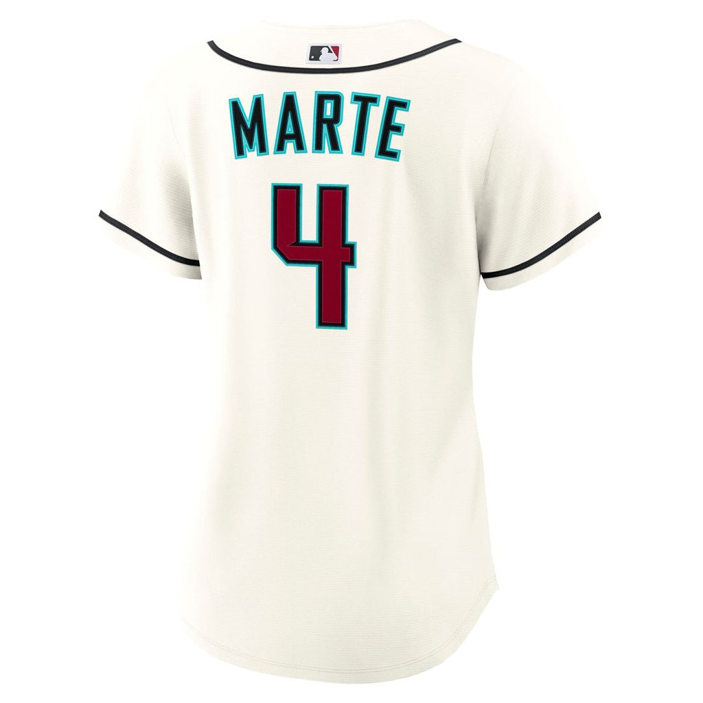 Arizona Diamondbacks Ketel Marte Women's Home Replica Jersey | Cream