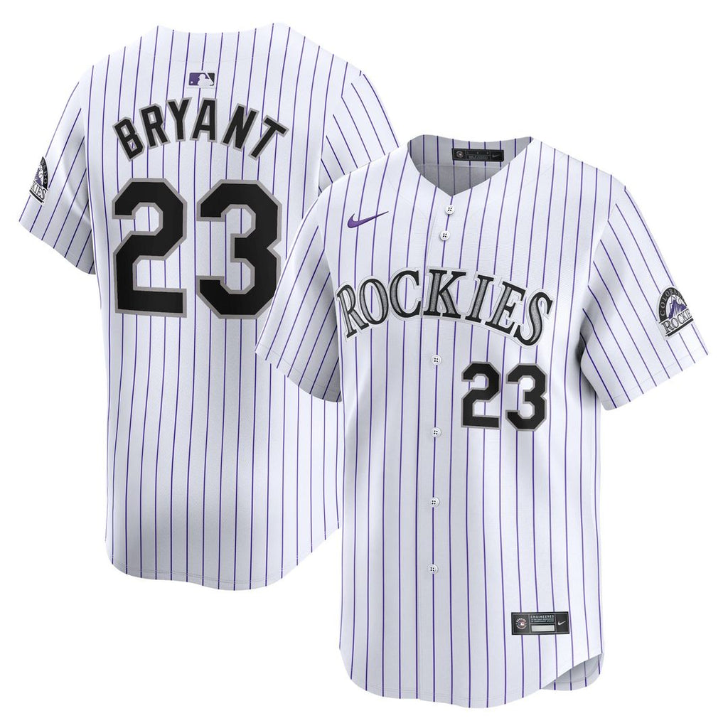 Colorado Rockies Kris Bryant Home Limited Jersey | White