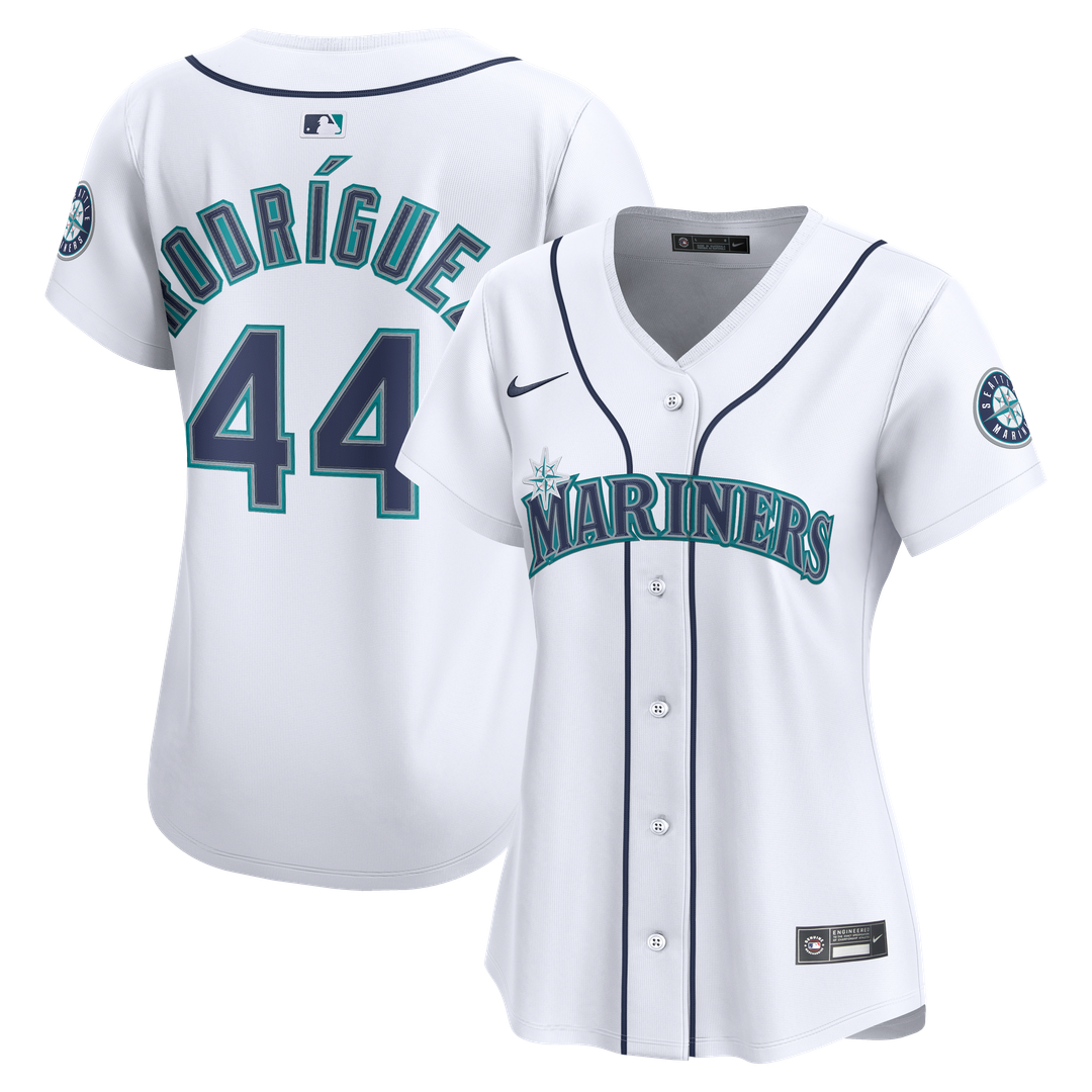 Seattle Mariners Julio Rodríguez Women's Home Limited Jersey | White