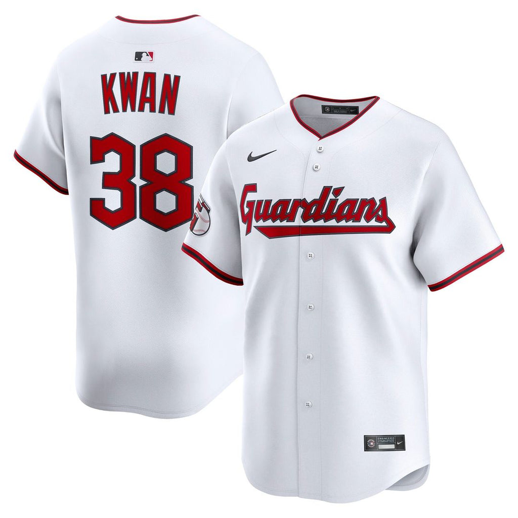 Cleveland Guardians Steven Kwan Home Limited Jersey | White