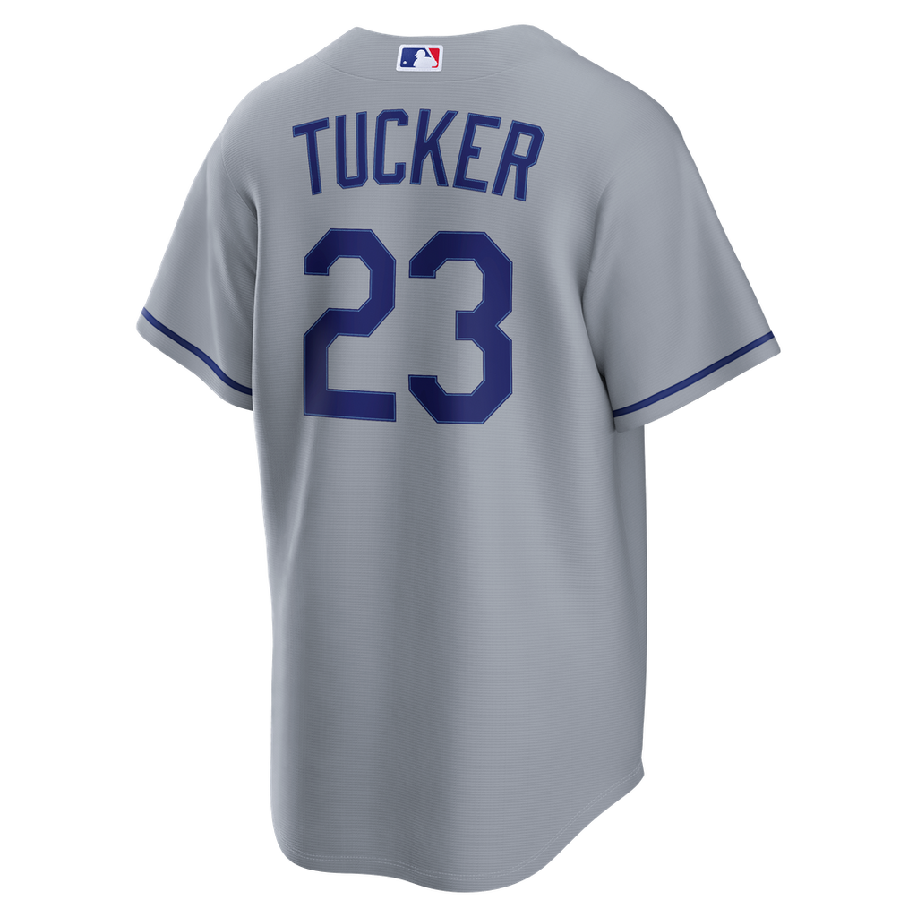 Los Angeles Dodgers Kyle Tucker Road Replica Jersey | Gray