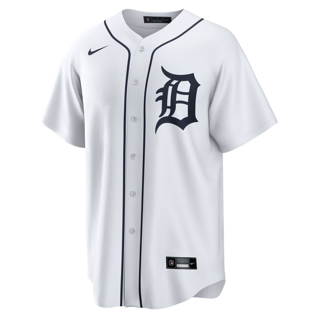 Detroit Tigers Kerry Carpenter Home Replica Jersey | White