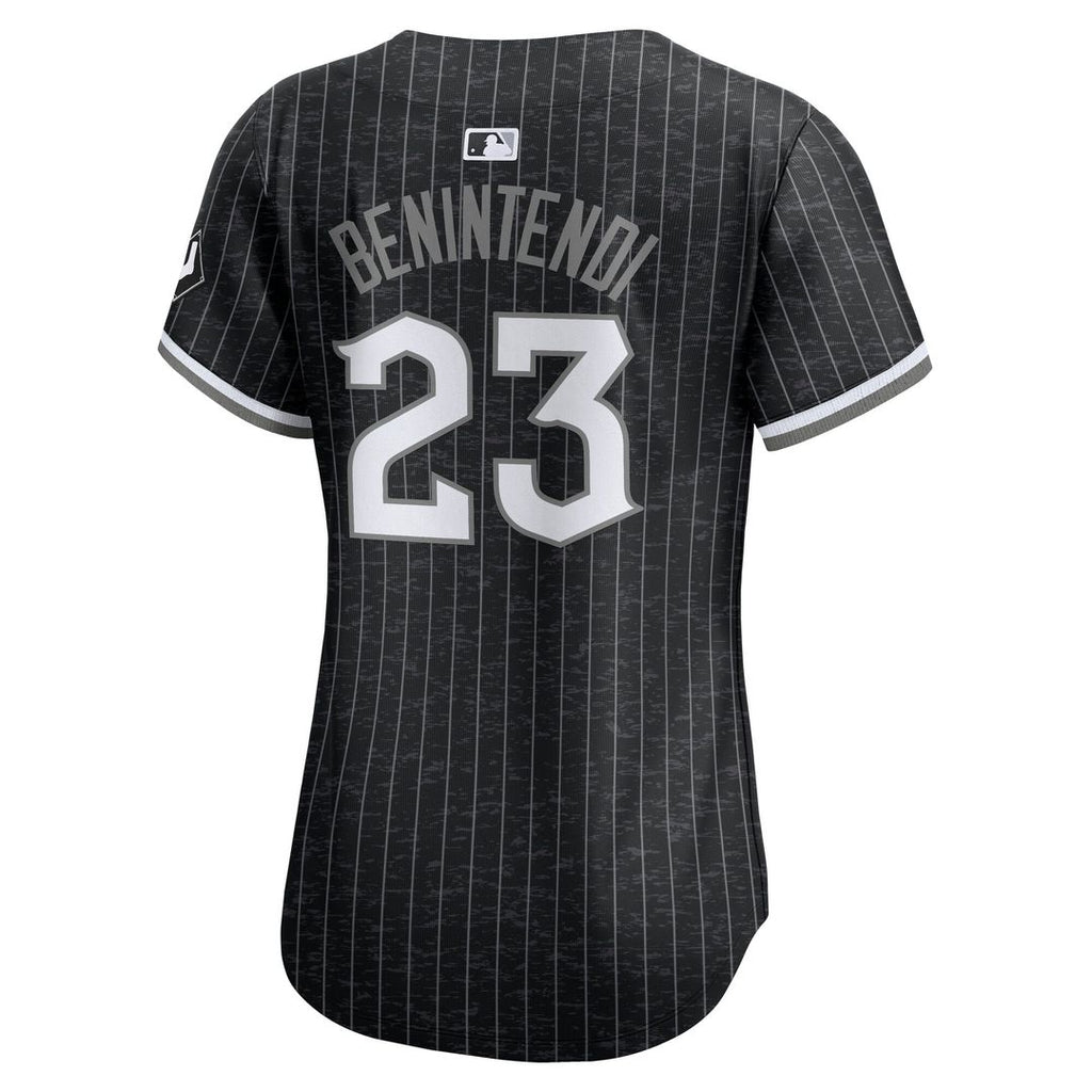 Chicago White Sox Andrew Benintendi Women's City Connect Limited Jersey | Black
