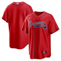 Atlanta Braves Alternate Replica Team Jersey | Red