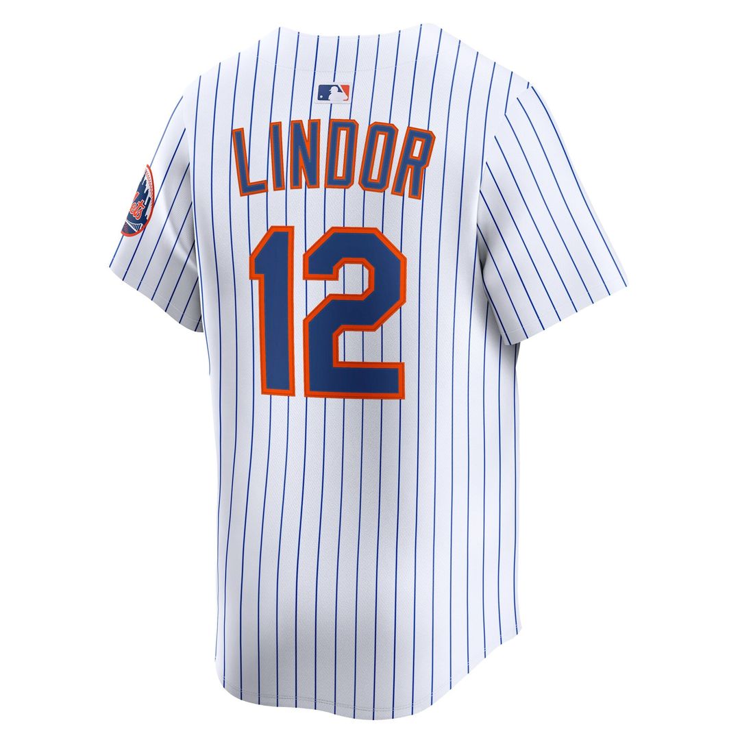 New York Mets Francisco Lindor Road Limited Jersey | Gray
