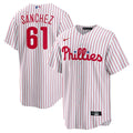 Philadelphia Phillies Cristopher Sanchez Home Replica Jersey | White