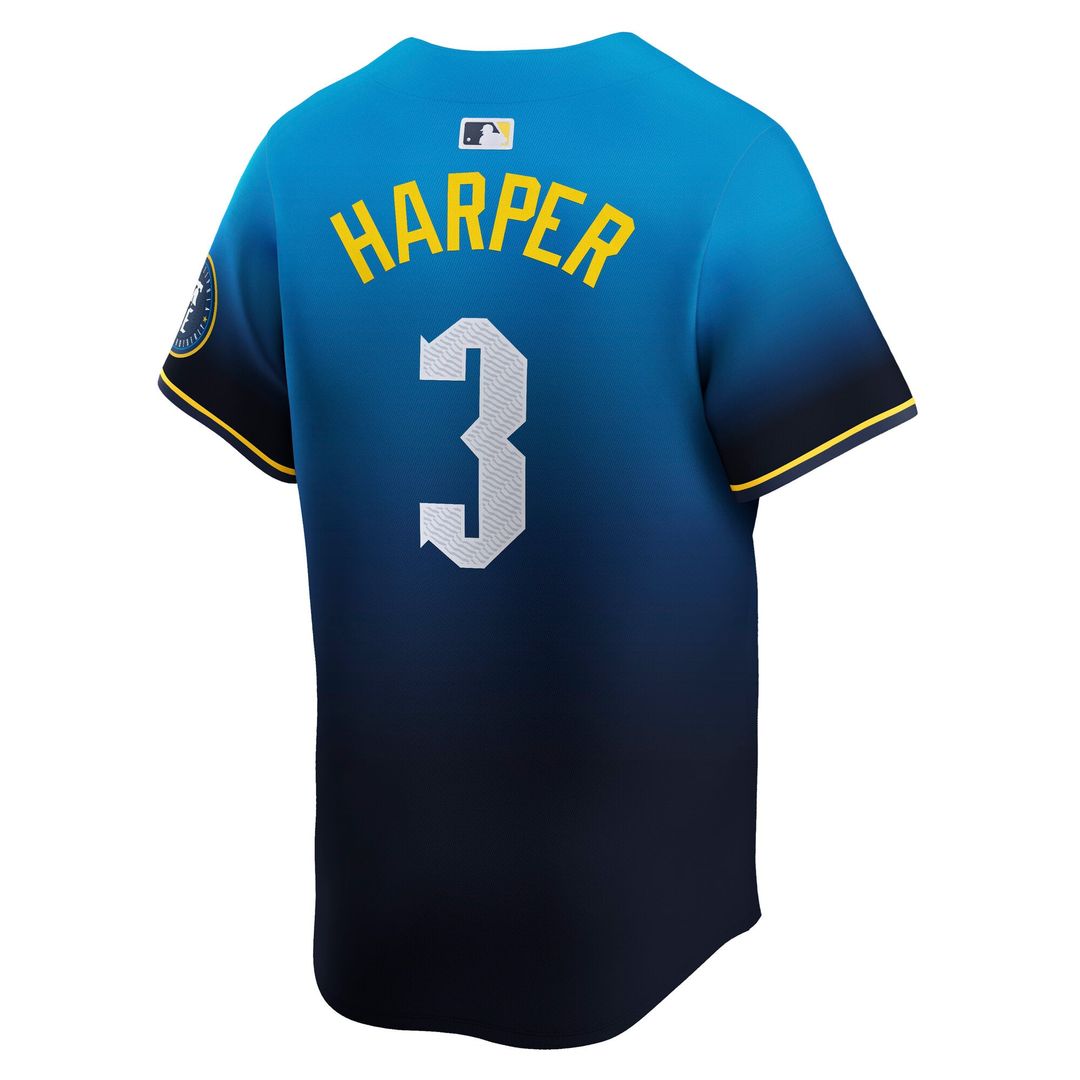 Philadelphia Phillies Bryce Harper City Connect Limited Jersey | Blue