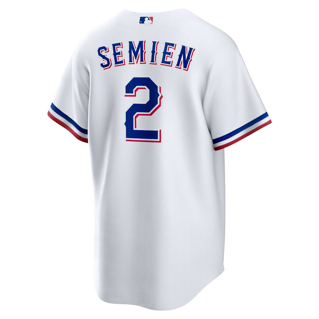 Texas Rangers Marcus Semien Home Replica Jersey | White
