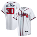 Atlanta Braves Drake Baldwin Home Replica Jersey | White