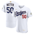 Los Angeles Dodgers Mookie Betts 2026 Gold Collection Authentic Jersey | White