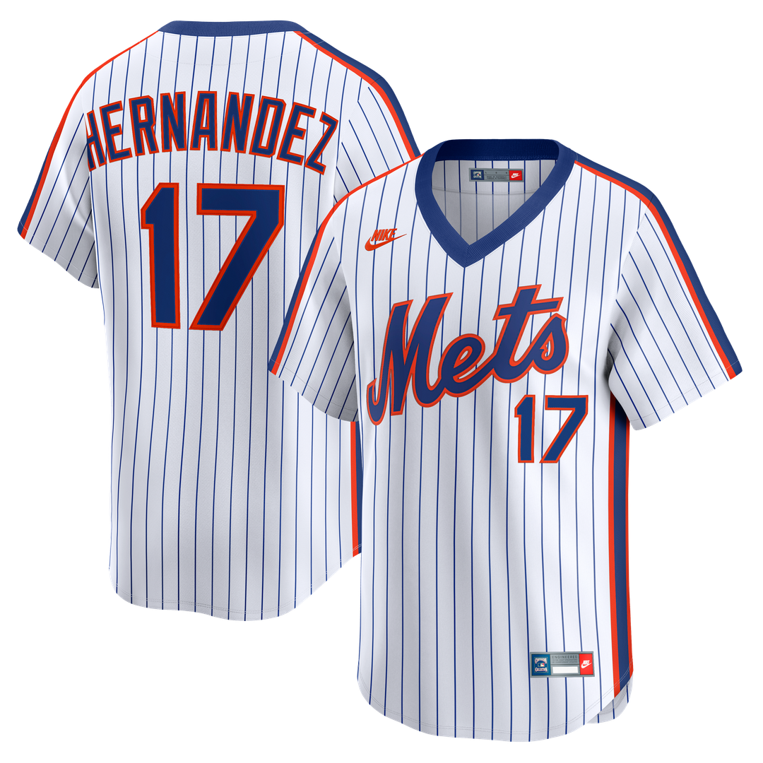 New York Mets Keith Hernandez Cooperstown Limited Jersey | White