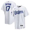 Los Angeles Dodgers Shohei Ohtani 2025 World Series Champions Home Replica Jersey | White