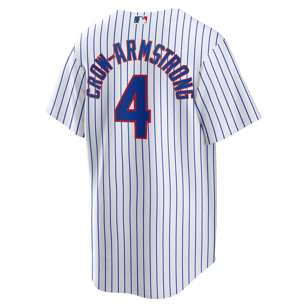Chicago Cubs Pete Crow - Armstrong Home Replica Jersey | White
