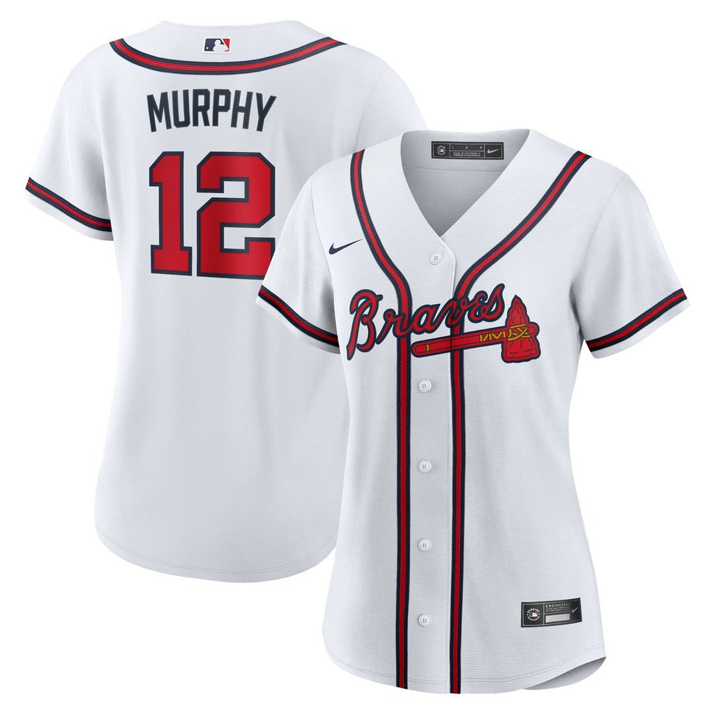 Atlanta Braves Sean Murphy Women's Home Replica Jersey | White