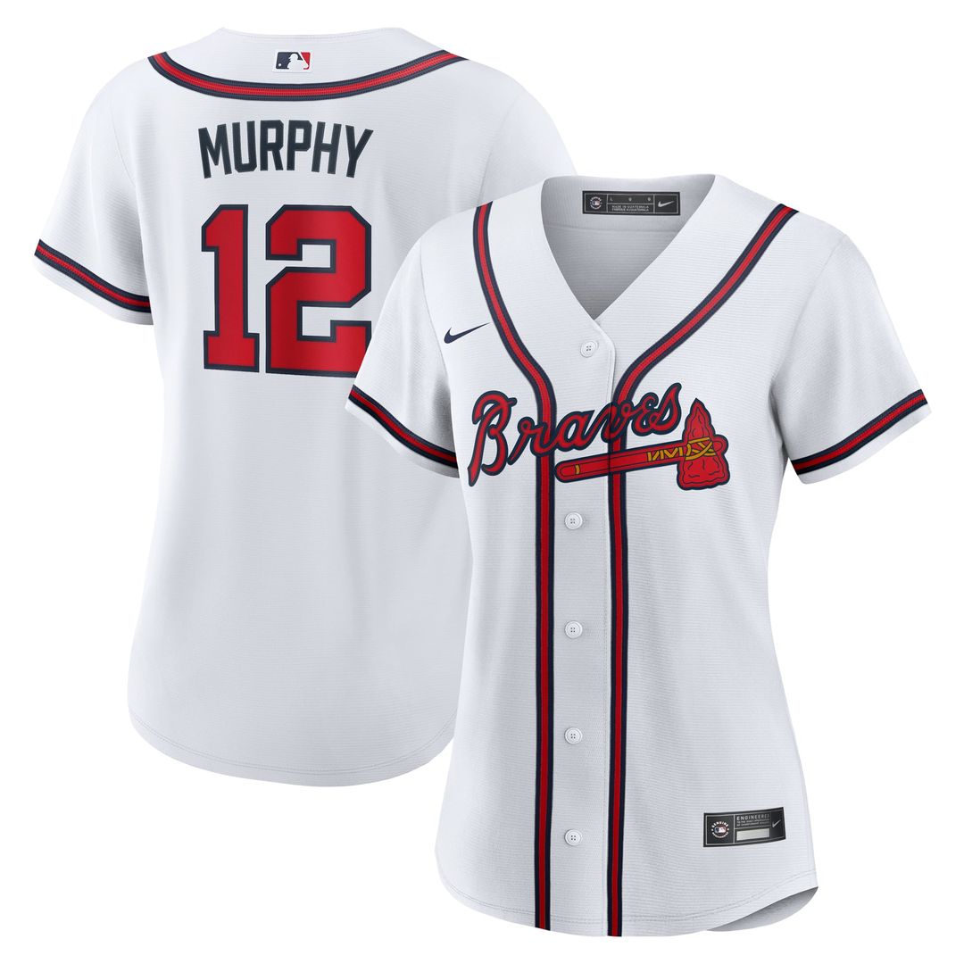 Atlanta Braves Sean Murphy Women's Home Replica Jersey | White