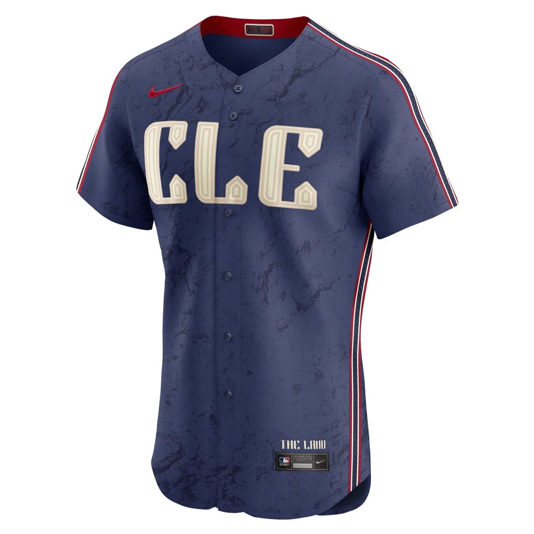 Cleveland Guardians City Connect Elite Jersey | Navy