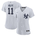 New York Yankees Anthony Volpe Women's Home Replica Jersey | White