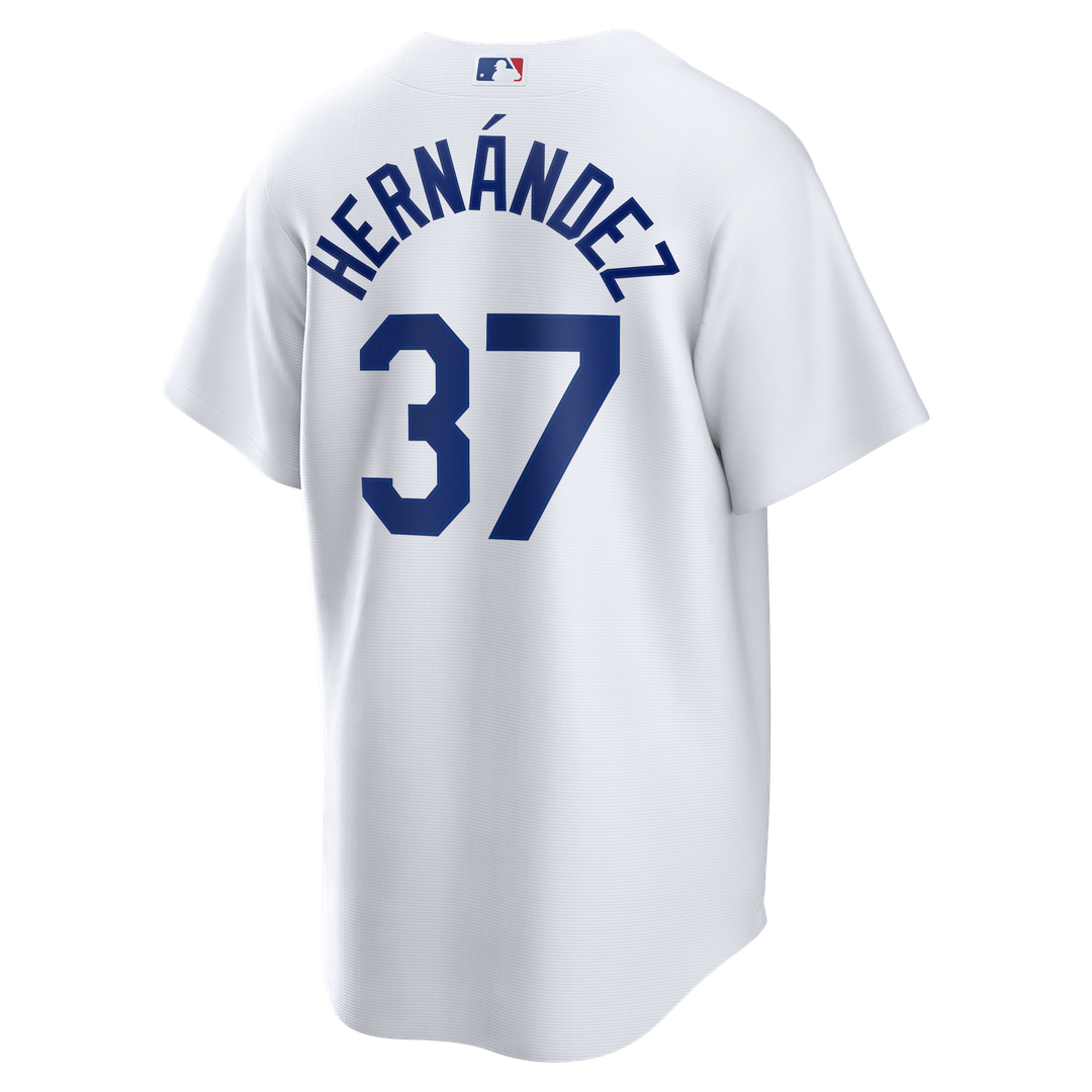 Los Angeles Dodgers Teoscar Hernández Home Replica Jersey | White