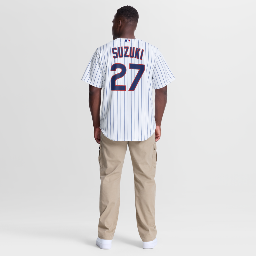 Chicago Cubs Seiya Suzuki Home Replica Jersey | White