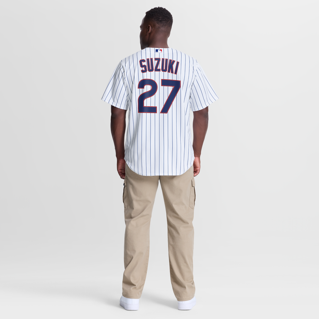 Chicago Cubs Seiya Suzuki Home Replica Jersey | White