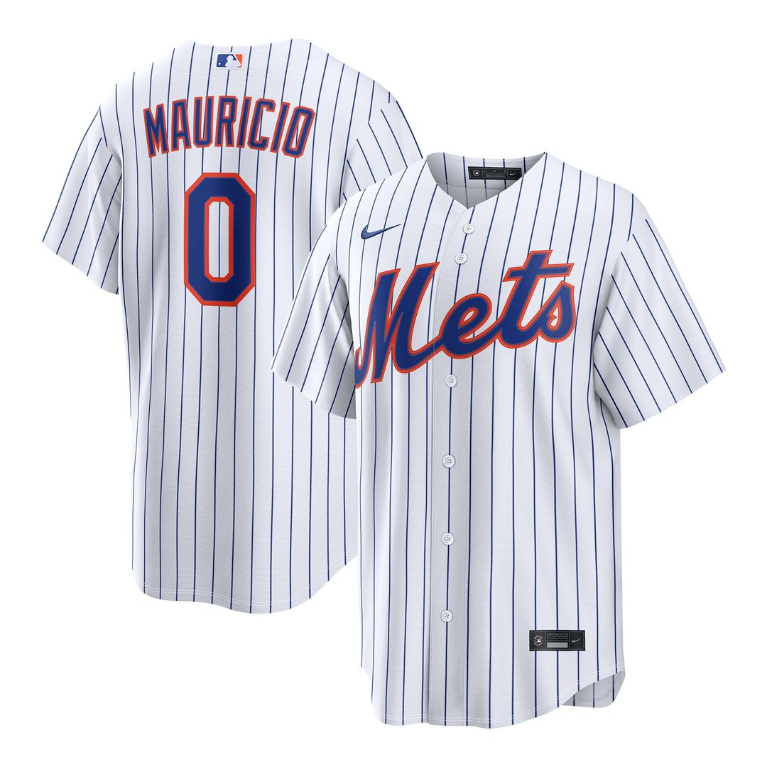 New York Mets Ronny Mauricio Home Replica Jersey | White