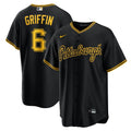 Pittsburgh Pirates Konnor Griffin Alternate Replica Jersey | Black