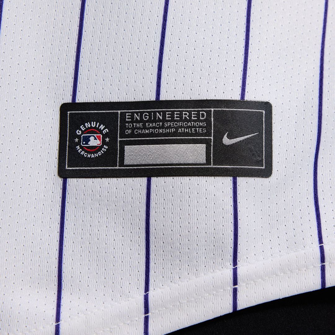 Colorado Rockies Women's Home Limited Jersey | White