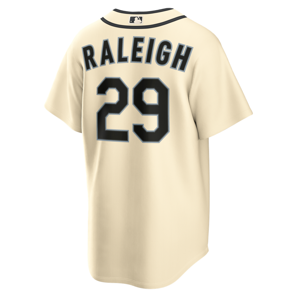 Seattle Mariners Cal Raleigh Alternate Replica Jersey | Cream