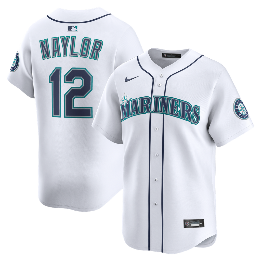 Seattle Mariners Josh Naylor Home Limited Jersey | White