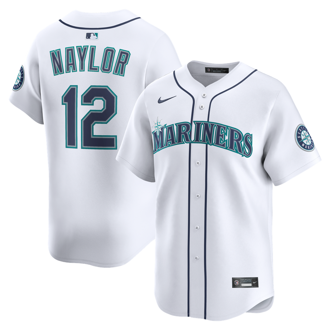 Seattle Mariners Josh Naylor Home Limited Jersey | White