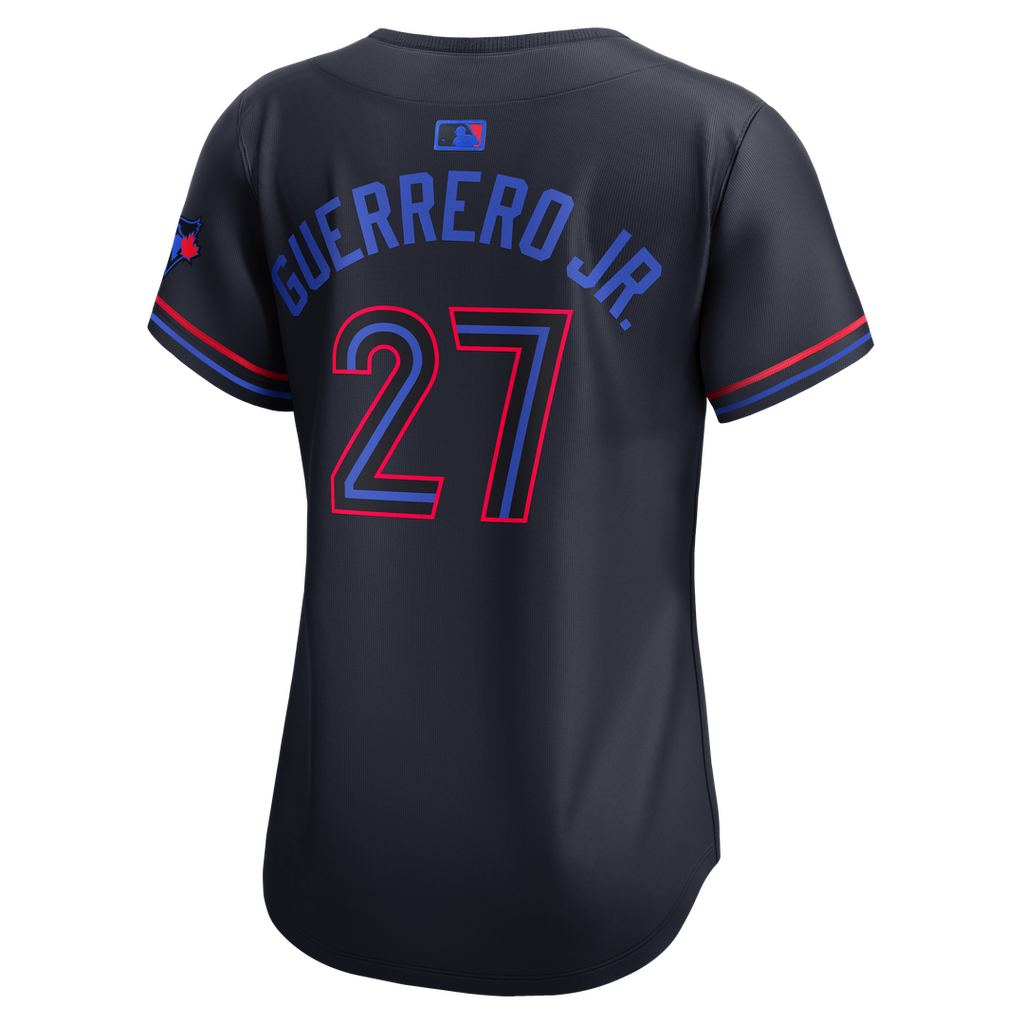 Toronto Blue Jays Vladimir Guerrero Jr. Women's 2024 City Connect Limited Jersey | Navy