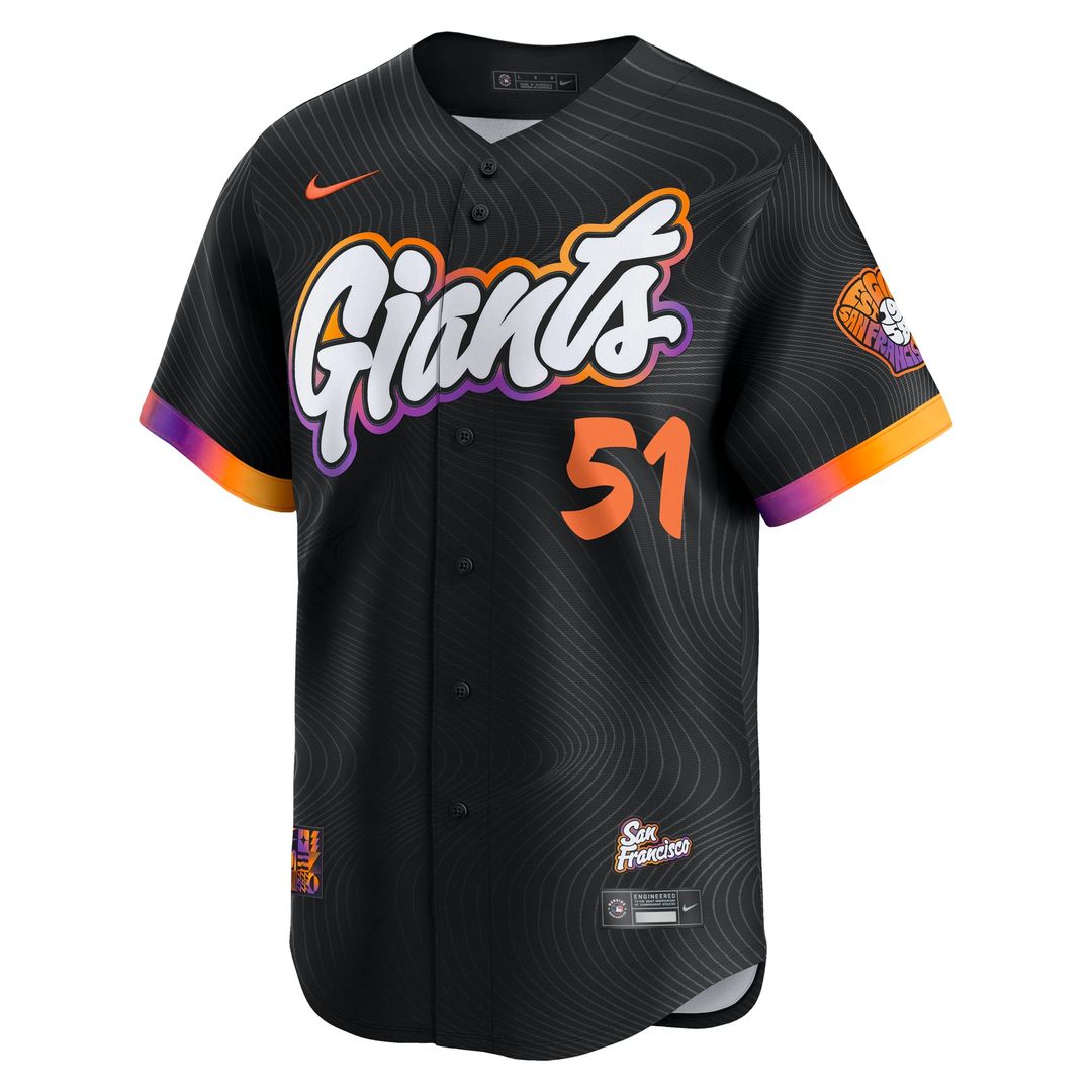 San Francisco Giants Jung Hoo Lee 2025 City Connect Limited Jersey | Black