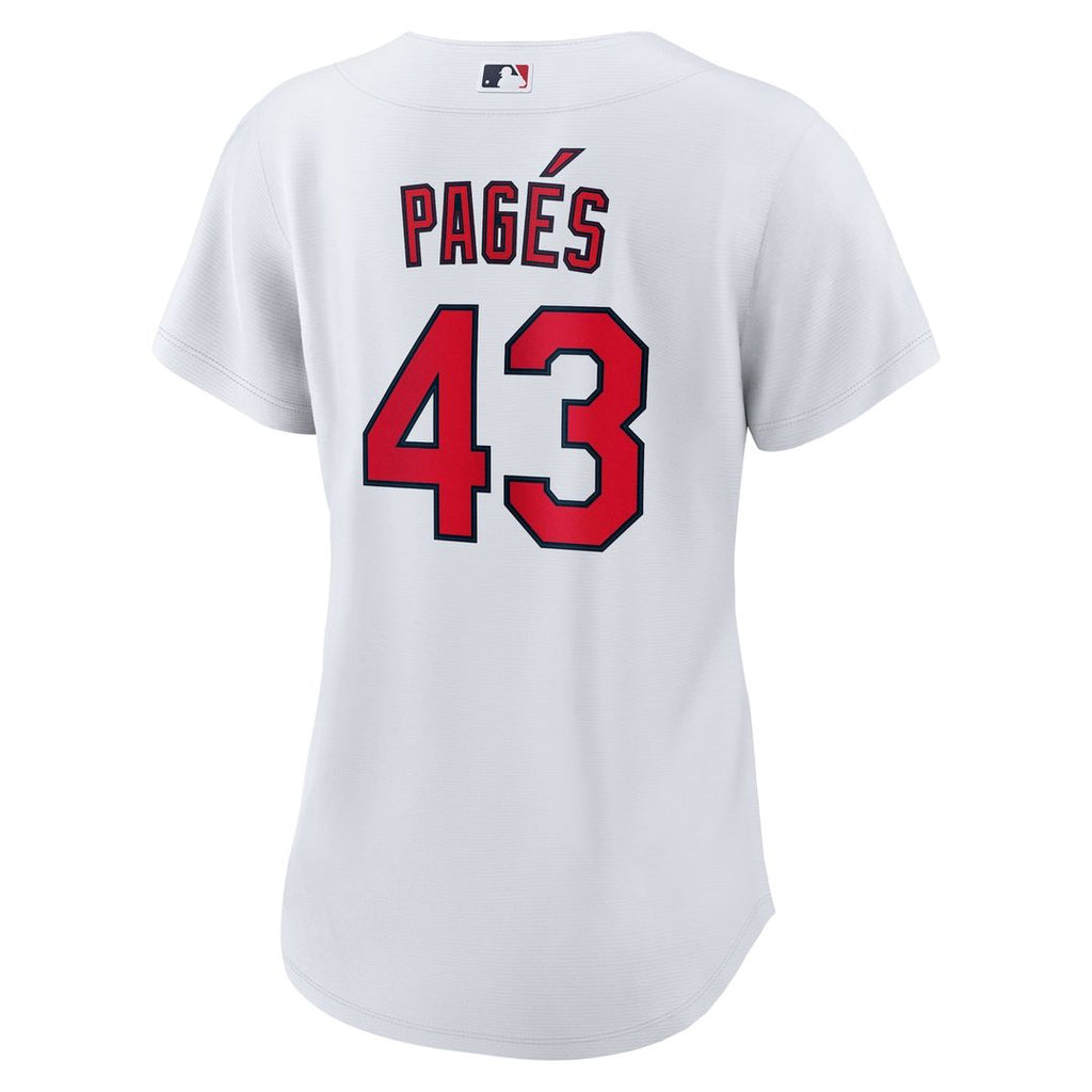 St. Louis Cardinals Pedro Pagés Women's Home Replica Jersey | White