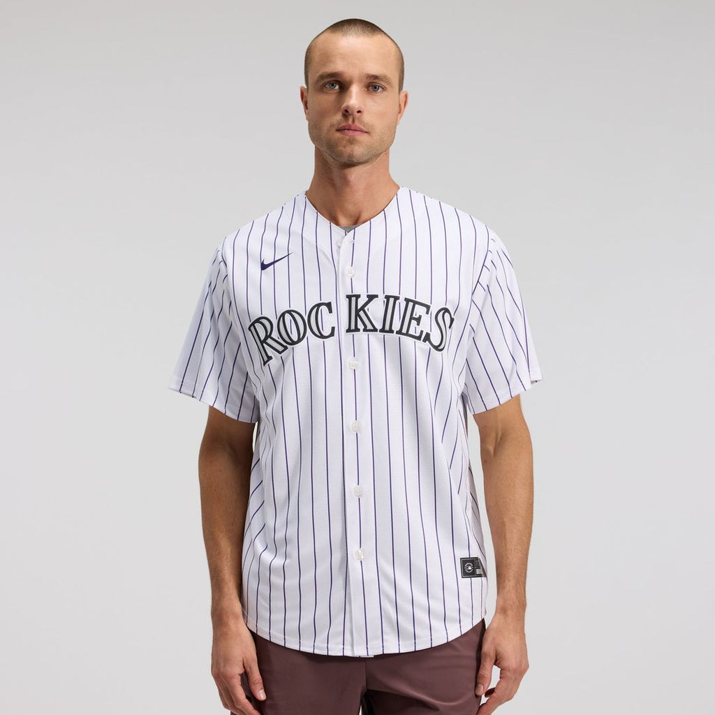 Colorado Rockies Home Replica Team Jersey | White