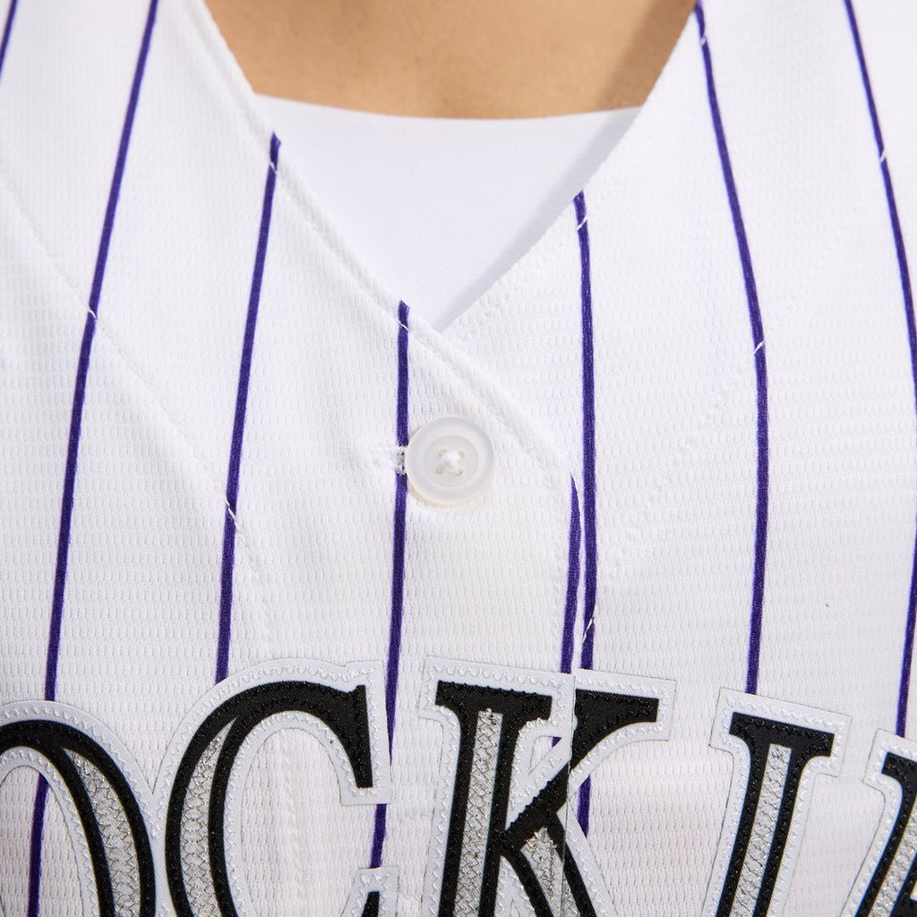 Colorado Rockies Women's Home Replica Team Jersey | White