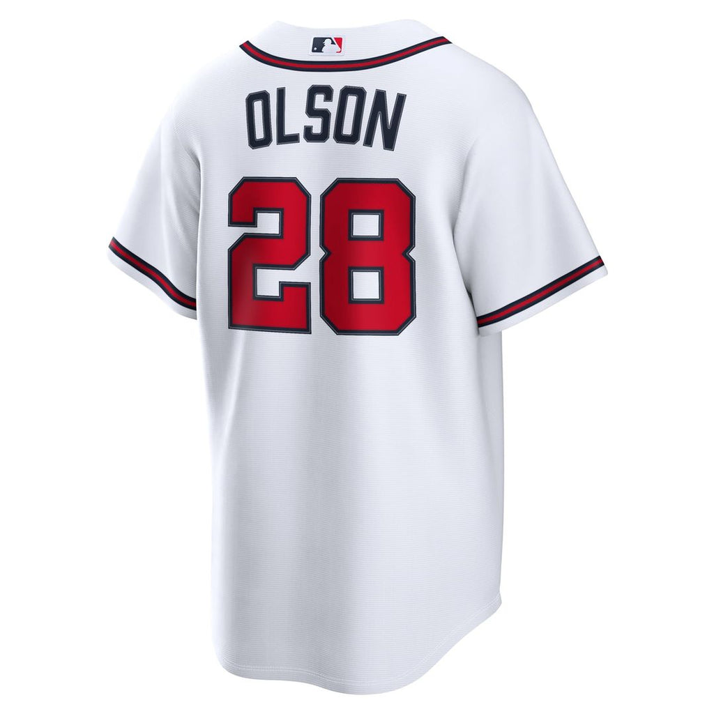 Atlanta Braves Matt Olson Home Replica Jersey | White